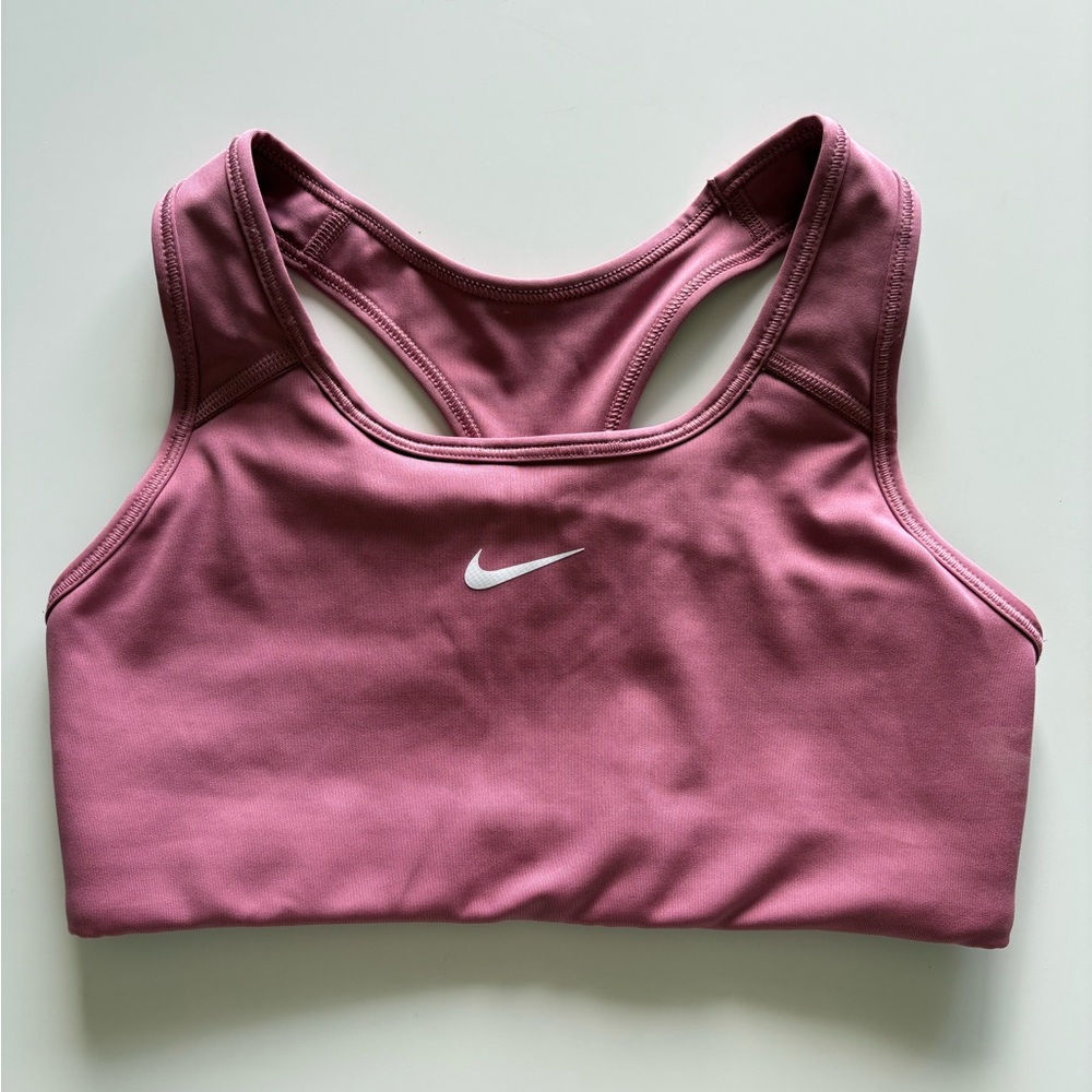 Nike Women's Dusty Rose Racerback Sports Bra Size Extra Small (XS)